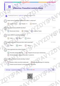 Mokslo diena 5-6 kl.: 20 užduočių, SUP, stalo žaidimas ir QR