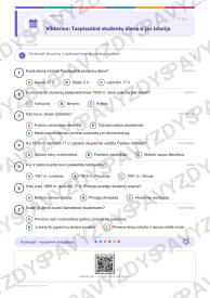 Tarptautinė studentų diena 9-10 kl.: 20 užduočių, SUP, stalo žaidimas ir QR