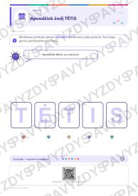 Tarptautinė vyrų diena 1-2 kl.: 20 užduočių, SUP, stalo žaidimas ir QR