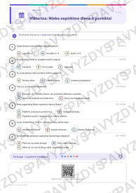 Nieko nepirkimo diena 9-10 kl.: 20 užduočių, SUP, stalo žaidimas ir QR
