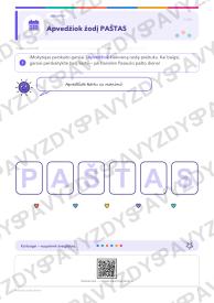 Pasaulio pašto diena 1-2 kl.: 20 užduočių, SUP, stalo žaidimas ir QR