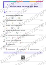 Amerikos atradimo diena 9-10 kl.: 20 užduočių, SUP, stalo žaidimas ir QR