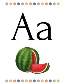 Abėcėlė su paveikslėliais