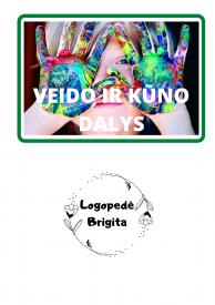 Veido ir kūno dalys