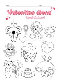 Smagios Valentino dienos užduotys