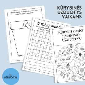 Skatink savo kūrybiškumą: kūrybinės užduotys ir savęs pažinimas