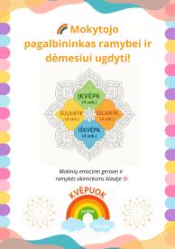 Nusiraminimo priemonių rinkinys mokytojui