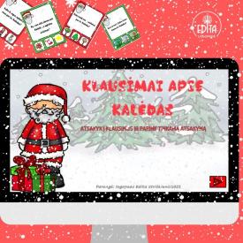 KLAUSIMAI APIE KALĖDAS