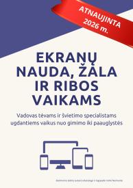 96 psl. el. leidinys - Ekranų nauda, žala ir ribos vaikams