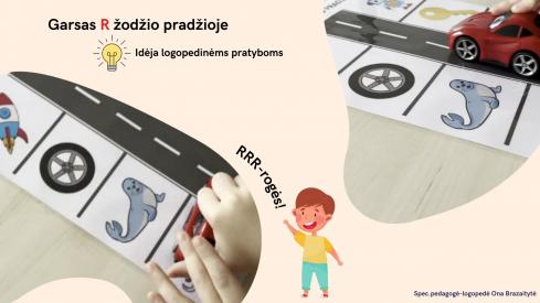 Garsas R žodžio pradžioje