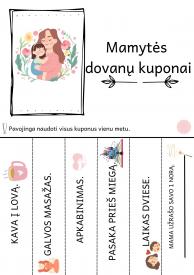 Mamos dovanų kuponai