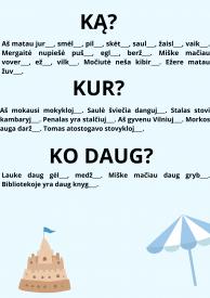 Klausimai