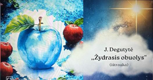 Žydrojo obuolio paslaptis-skaidrės  ir užduotis