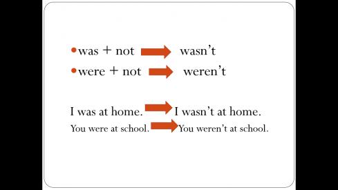 Was and Were
