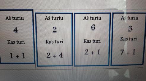Sudėtis iki 10