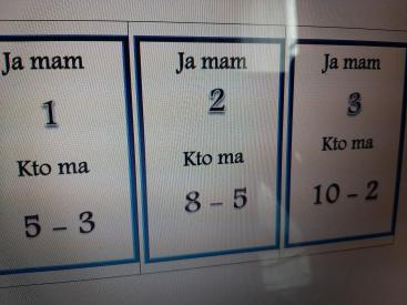 Sudėtis ir atimtis iki 10 - lenkų kalba.