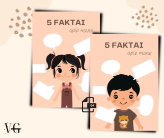 5 faktai apie mane