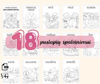 Spalvinimo knygelė 