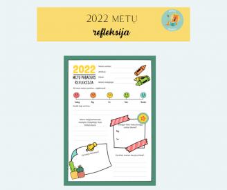 2022 metų refleksija 
