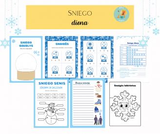 Sniego dienos veiklos