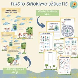 Teksto suvokimo linksma užduotis