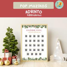 Kalėdinių dainų advento kalendorius 