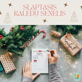 Slaptasis Kalėdų senelis 