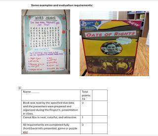 Book review creative task 