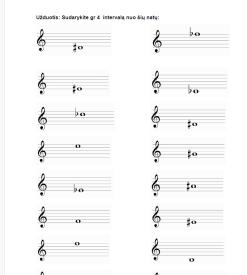 Muzikos intervalai
