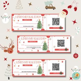 Kalėdiniai QR bilietai