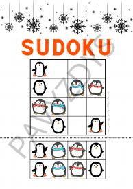 Sudoku užduotys Kalėdų tema 20 lapų