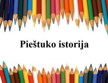 Pieštuko istorija 