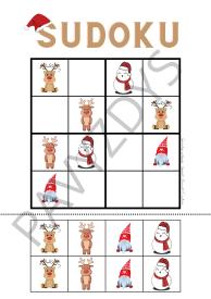 SUDOKU Kalėdų tema
