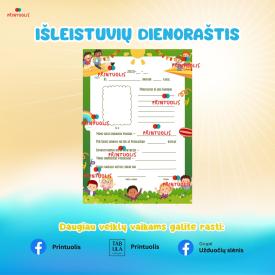 Išleistuvių dienoraštis pradinukams