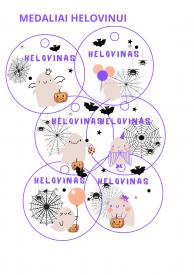 Medalis Helovinui