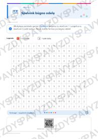 Mušamieji instrumentai 1-2 kl.: 20 užduočių, SUP, stalo žaidimas ir QR