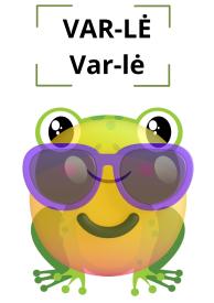 SPALVINK IR SKAITYK