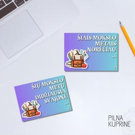 Rugsėjo 1osios pasikalbėjimai. 40 kortelių.