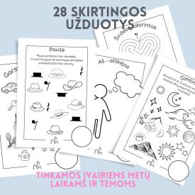 Muzikinių užduotėlių knygelė ikimokyklinukams 