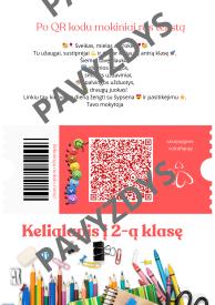 Kelialapis į 2-ą klasę