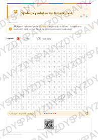 Apkabink meškiuką diena 1-2 kl.: 20 užduočių, SUP, stalo žaidimas ir QR