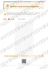 Kaklaraiščio diena 1-2 kl.: 20 užduočių, SUP, stalo žaidimas ir QR