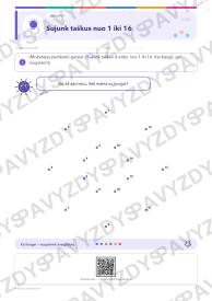 Pasaulio pašto diena 1-2 kl.: 20 užduočių, SUP, stalo žaidimas ir QR