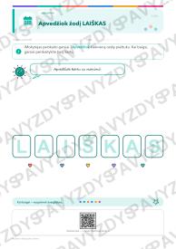 Rašymo džiaugsmo diena 1-2 kl.: 20 užduočių, SUP, stalo žaidimas ir QR