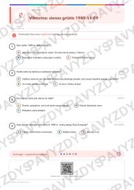 Vokietijos vienybės diena 7-8 kl.: 20 užduočių, SUP, stalo žaidimas ir QR