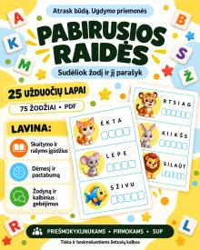 Pabirusios raidės