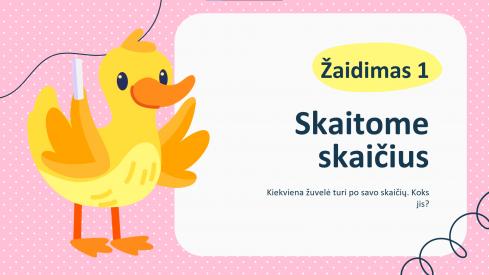Skaičiai 1-20,  6 žaidimai