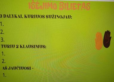 Išėjimo bilietas
