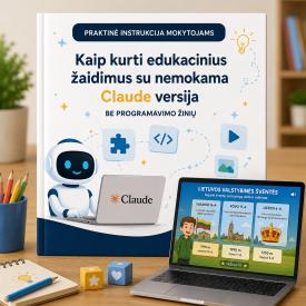 Nemokamas edukacinių žaidimų kūrimas su Claude
