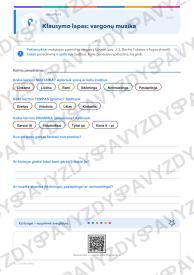 Šv. Cecilijos diena 5-6 kl.: 20 užduočių, SUP, stalo žaidimas ir QR
